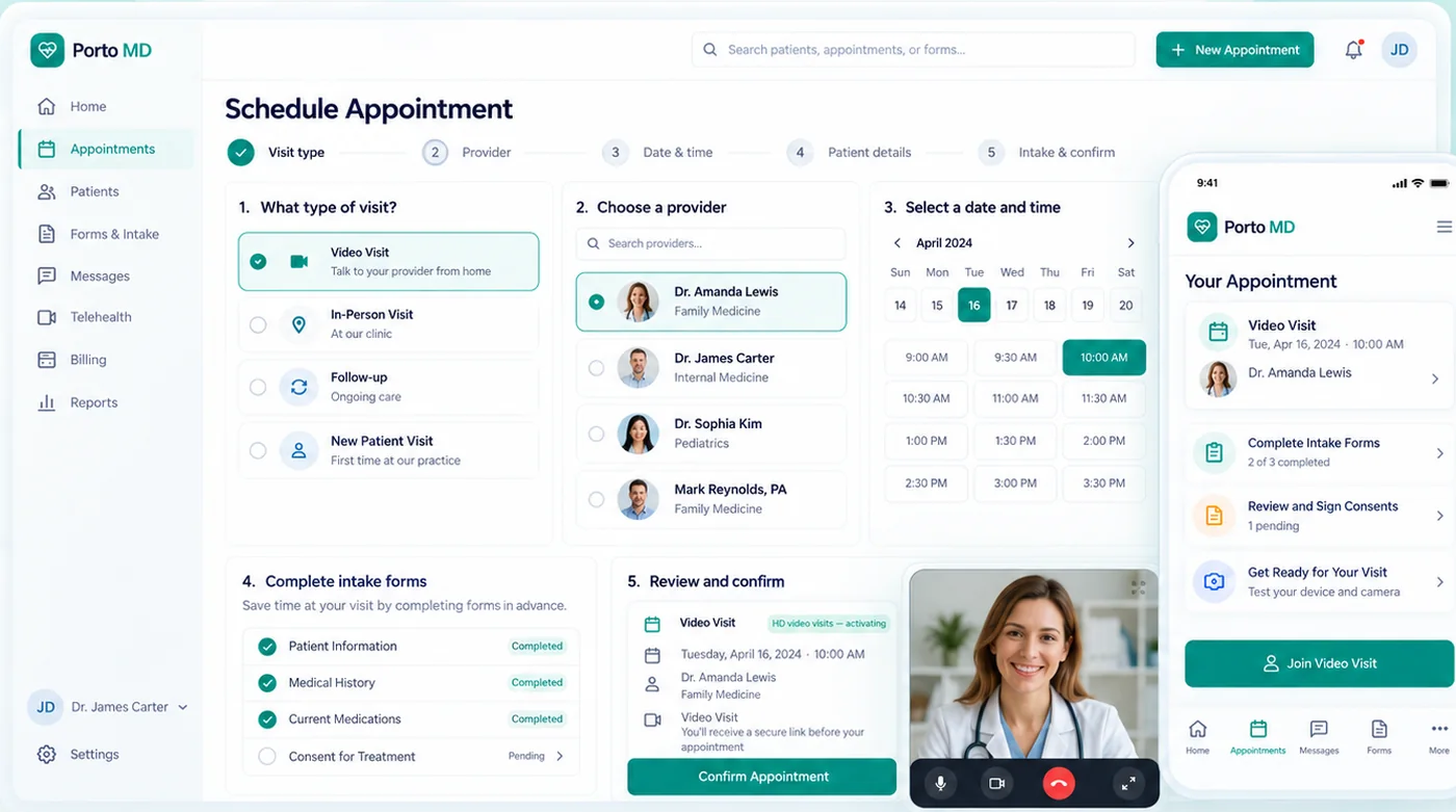 Patient experience in Porto MD